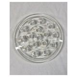 Fenton Milk Glass Bonbon Dish – Ruffled Pedestal