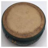 Vintage German Folk Art Lidded Bowl – Mid-20th Century