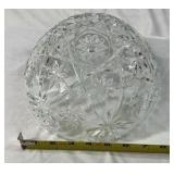 Vintage Scalloped Cut Glass Bowls