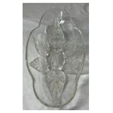 Vintage Clear Glass Serving Bowls – Pressed Patterns