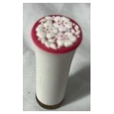 Ceramic Lipstick Holder with Floral Design
