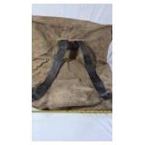 Vintage Canvas Pack – Leather Shoulder Straps