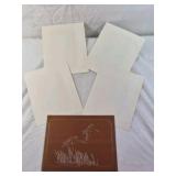 Matted Wildlife Prints – Duck Flock Scenes in Marsh and Woodland Settings