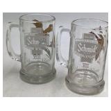 Vintage Schmidt Beer Collector Series Steins – Wildlife Scenes