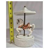 Vintage Quon-Quon Music Box Dancer – Carousel Horse Cabaret