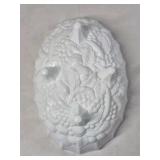 Fenton Milk Glass Bowls – Ruffled and Grape Pattern