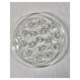 Fenton Milk Glass Bonbon Dish – Ruffled Pedestal