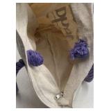 Vintage Canvas Tote Bag – Bon Voyage with Anchor Design