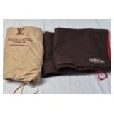 3 Desinger Dust Bags and Authenticity Cards