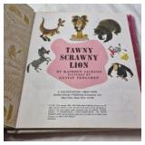 Little Golden Books Set – Tawny Scrawny Lion, 101 Dalmatians, Barbie Mariposa, Bambi Friends of the Forest
