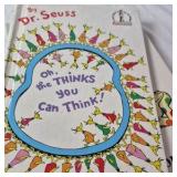Vintage Dr. Seuss Books – The Foot Book, Put Me in the Zoo, Oh, the Thinks You Can Think!