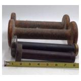 Vintage Wooden Spools – Hand Made in England