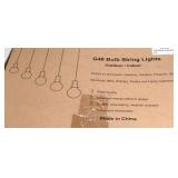 Light Set – Mini Clear Bulbs with Green Wire
