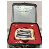 Vintage Tin Lunch Boxes and Car Bank