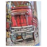 1987 Budweiser Stein – National Historical Landmark Series Clydesdale Stables Description: Ceramic beer