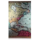 Vintage Promotional Antique Map Folio