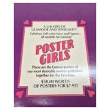 Poster Girls Book – 1980s Glamour Pin-Up Collection