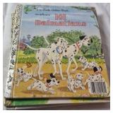 Little Golden Books Set – Tawny Scrawny Lion, 101 Dalmatians, Barbie Mariposa, Bambi Friends of the Forest