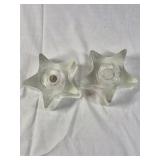 Vintage Metal Lantern – Star Cutout Design with Candle Holders