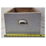 Vintage Painted Wooden Drawer