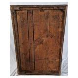 Vintage J&P Coats Best Six Cord Wooden Spool Cabinet