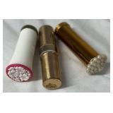 Ceramic Lipstick Holder with Floral Design