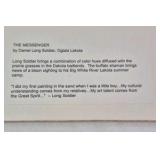 Framed Print – Daniel Long Soldier The Messenger Oglala Lakota