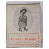 Vintage Advertising Ephemera Collection – Uneeda Biscuit and Planters Peanuts