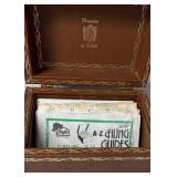 Vintage Florentine A-Z Filing Guides Box