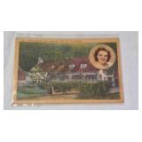 Lot of Vintage Postcards – Mid-Century Homes with Celebrity Portraits