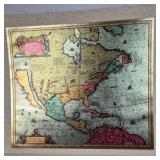 Vintage Promotional Antique Map Folio