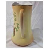 Vintage Earthenware Pitcher and Basin – Peacock Design E.P.Co. Stoke-on-Trent England
