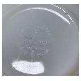 Vintage Anchor Hocking Fire-King Milk Glass Dinnerware Set