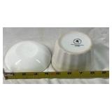 Vintage Corelle and Fiesta Mixing Bowls and Plates