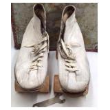 Vintage Roller Skates with Carrying Case