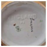 Vintage Earthenware Pitcher and Basin – Peacock Design E.P.Co. Stoke-on-Trent England