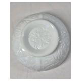 Fenton Milk Glass Bowls – Ruffled and Grape Pattern