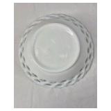 Fenton Hobnail Milk Glass Table Set – Creamer, Sugar, Bowl, Candlesticks