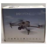 D12 Drone with Carrying Case and Accessories