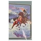 Framed Print – Daniel Long Soldier The Messenger Oglala Lakota