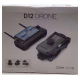 D12 Drone with Carrying Case and Accessories