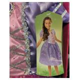 NEW JAKKS PACIFIC DISNEY RAPUNZEL DRESS FITS 4 - 6X