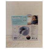 NEW AIRIA LIVING TRAVEL NECK PILLOW BLUE