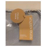 NEW SONIA KASHUK FOLDOVER MAKEUP BAG NAVY