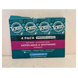 NEW TOMS PEPPERMINT TOOTHPASTE 4PK