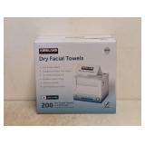 NEW KIRKLAND SIGNATURE DRY FACIAL TOWELS 200CT