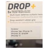 NEW OTTERBOX DEFENDER PRO SERIES PHONE CASE FOR IPHONE 13,14,15,16e BLACK