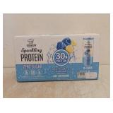 NEW GOURMET GENIUS GOURMET SPARKLING PROTEIN BLUE RASPBERRY LEMONADE 12PK