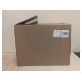 NEW BOX OF PLASTIC HANGERS 100PK WHITE