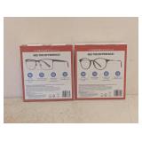 (2) NEW FOSTER GRANT +3.00 READING GLASSES 3PK